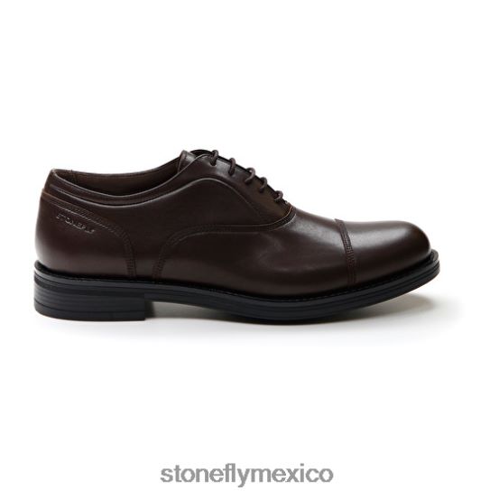 P64Z349 Stonefly hombres carnaby 1 ternero lthmarron oscuro zapatos