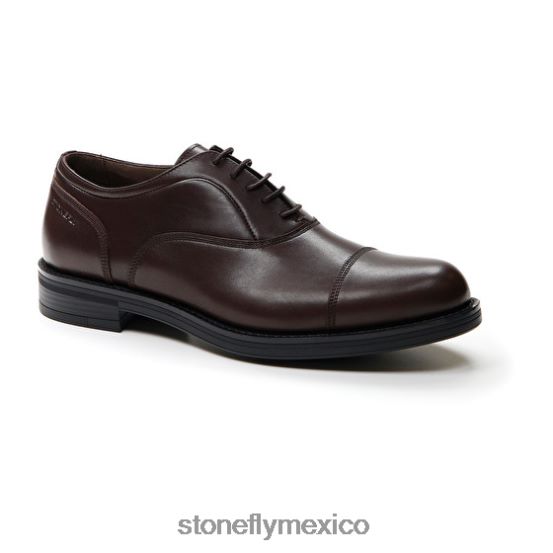 P64Z349 Stonefly hombres carnaby 1 ternero lthmarron oscuro zapatos