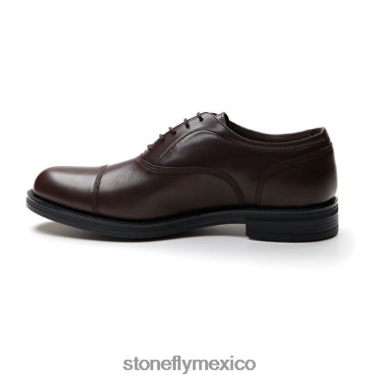 P64Z349 Stonefly hombres carnaby 1 ternero lthmarron oscuro zapatos