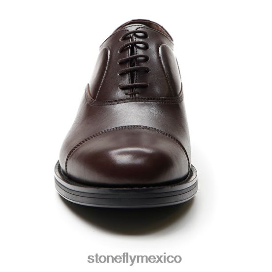 P64Z349 Stonefly hombres carnaby 1 ternero lthmarron oscuro zapatos