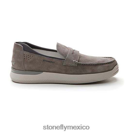 P64Z300 Stonefly hombres custer 10 terciopelocarbón zapatos