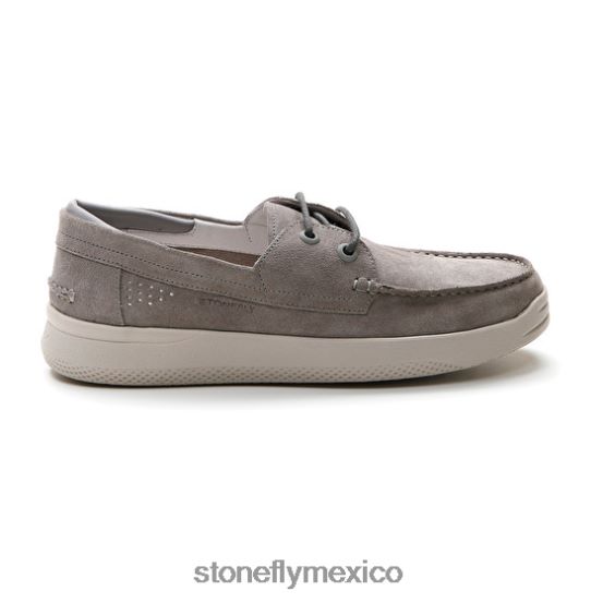 P64Z314 Stonefly hombres custer 12 terciopelocarbón zapatos
