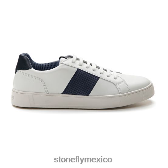 P64Z354 Stonefly hombres power 1 nappa lth/print calf lthazul oscuro/blanco zapatos