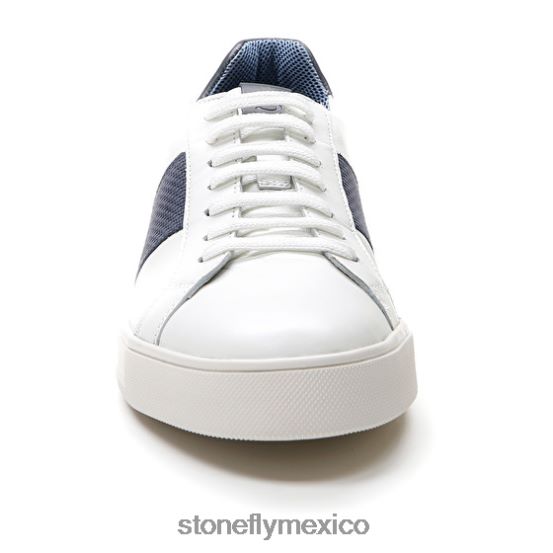 P64Z354 Stonefly hombres power 1 nappa lth/print calf lthazul oscuro/blanco zapatos