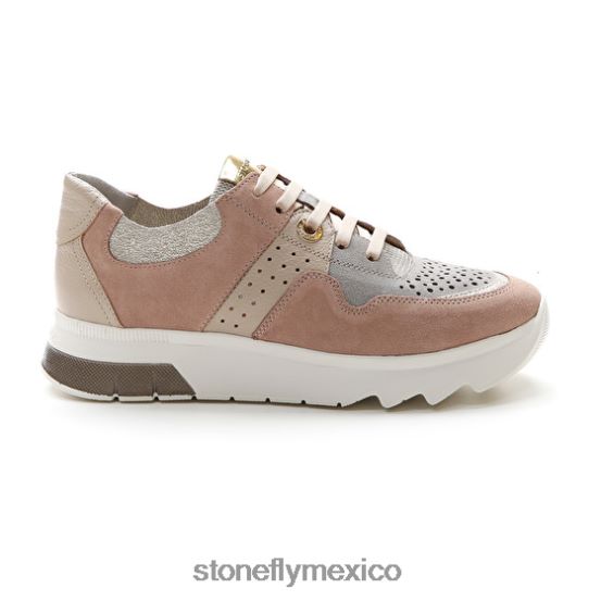 P64Z62 Stonefly hombres spock 24 terciopelorosa gris zapatos