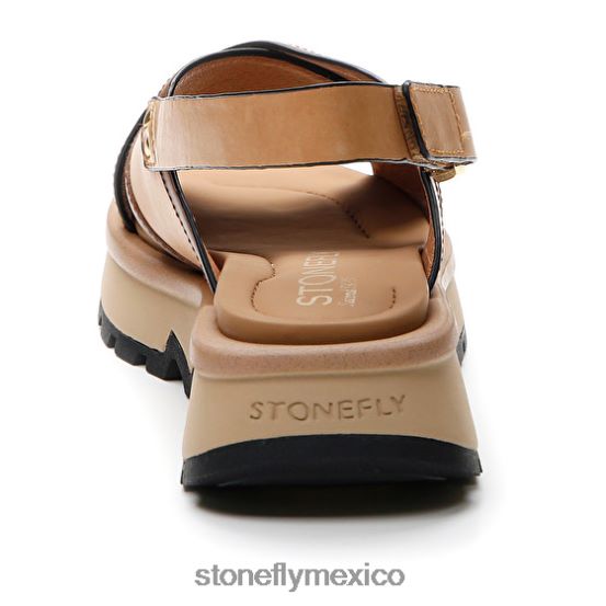 P64Z188 Stonefly mujer estrella 4 becerro lthmarrón/marrón oscuro sandalias