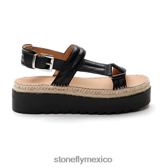 P64Z190 Stonefly mujer ariel 3 napa lthnegro sandalias