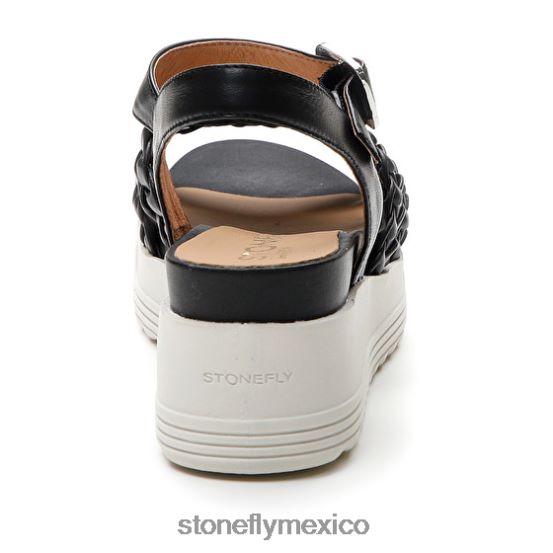 P64Z211 Stonefly mujer parky 16 gofrado p.l/napa lthnegro sandalias
