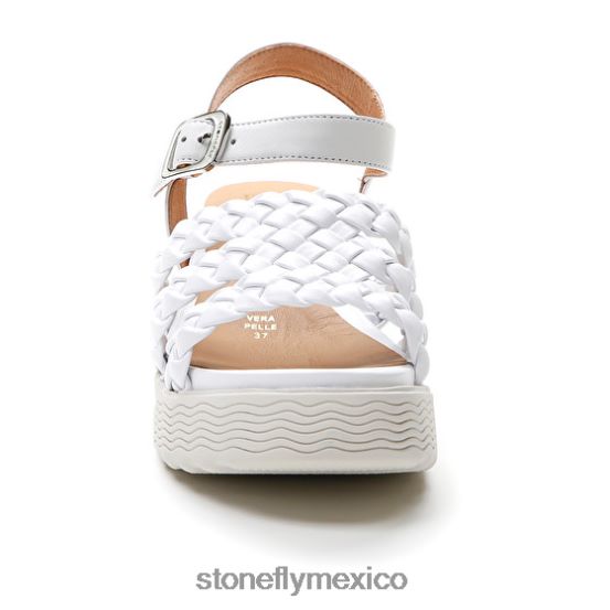 P64Z213 Stonefly mujer parky 16 gofrado p.l/napa lthblanco sandalias