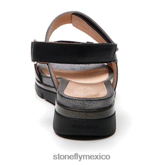 P64Z124 Stonefly mujer elody 20 napa lth/s.laminadonegro sandalias