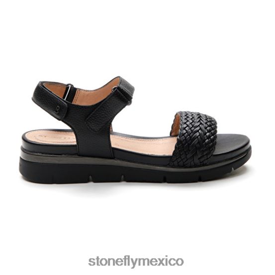 P64Z125 Stonefly mujer elody 21 gofrado/nappa lthnegro sandalias