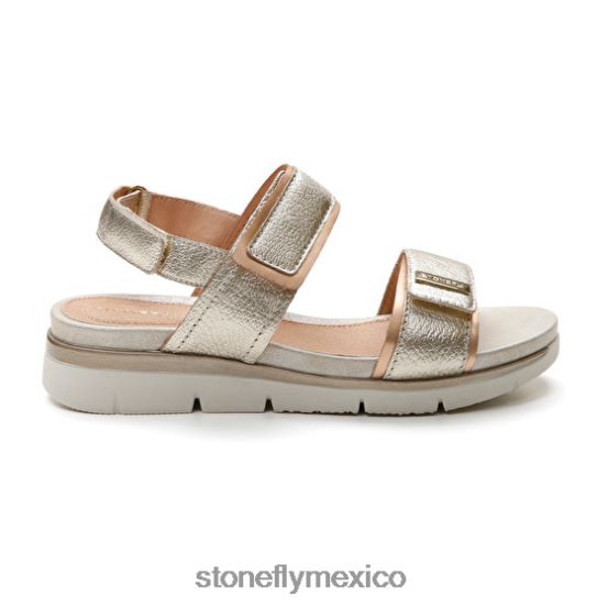 P64Z128 Stonefly mujer elody 20 laminado lthastilla sandalias