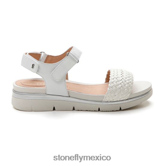 P64Z130 Stonefly mujer elody 21 gofrado/nappa lthblanco sandalias