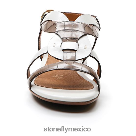 P64Z132 Stonefly mujer margarita 6 becerro lth/s.cocco gofrado99m sandalias