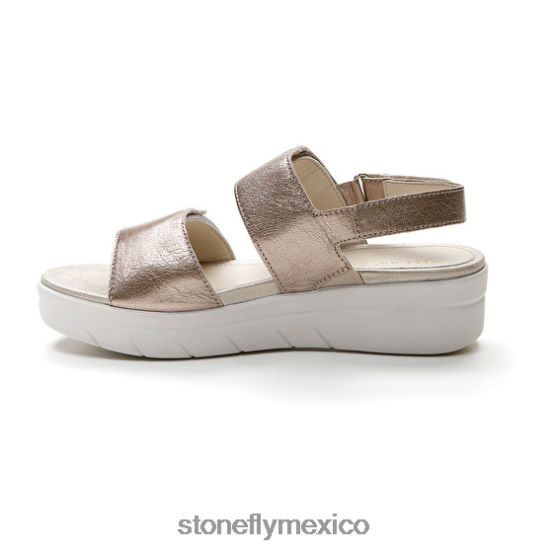 P64Z147 Stonefly mujer aqua iii 12 laminado lthchampán sandalias