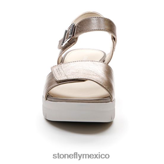 P64Z148 Stonefly mujer aqua iii 2 laminadoefervescencia de metal sandalias