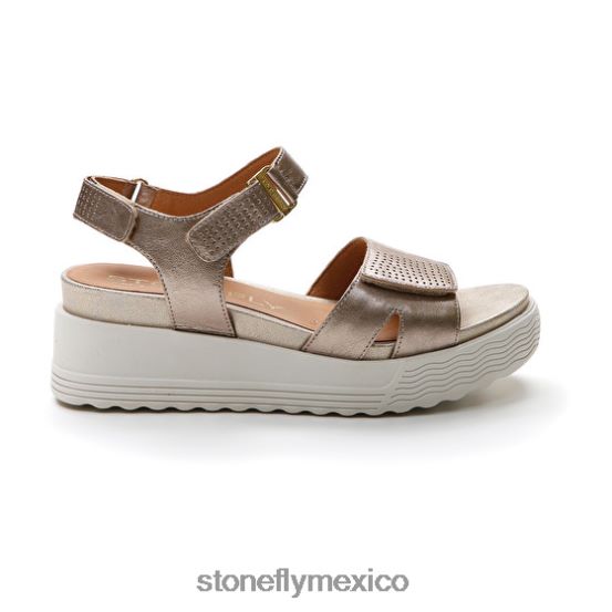 P64Z163 Stonefly mujer parky 15 laminado lthchampán sandalias