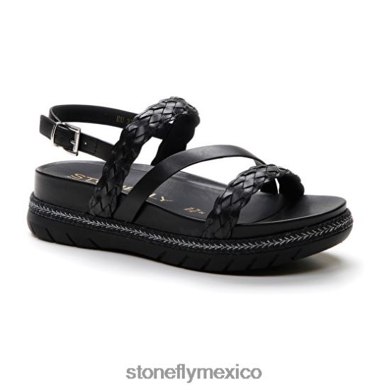 P64Z172 Stonefly mujer kerrie 2 relieve s./calf lthnegro sandalias