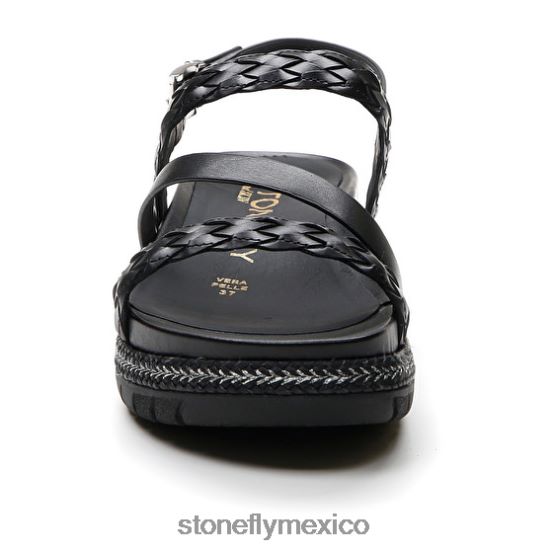 P64Z172 Stonefly mujer kerrie 2 relieve s./calf lthnegro sandalias