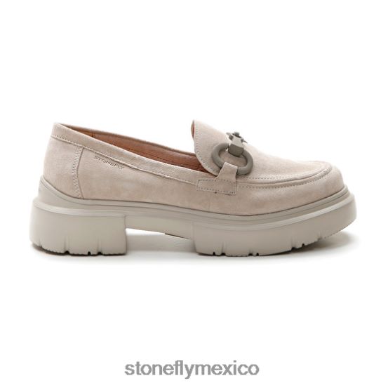 P64Z4 Stonefly mujer phoebe 16 de terciopelocabra marrón zapatos