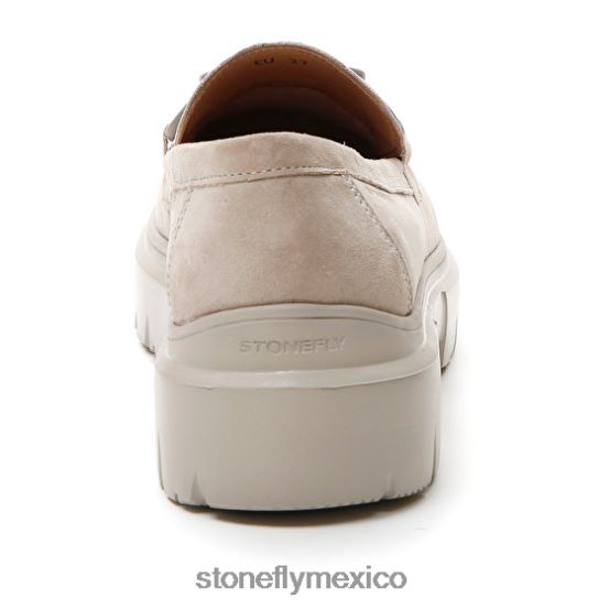 P64Z4 Stonefly mujer phoebe 16 de terciopelocabra marrón zapatos