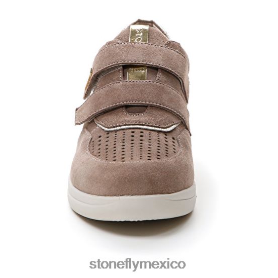 P64Z107 Stonefly mujer aurora 16 terciopelogris rosa/astilla zapatos