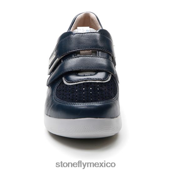 P64Z109 Stonefly mujer paseo iv 26 napa lth/terciopeloazul oscuro zapatos