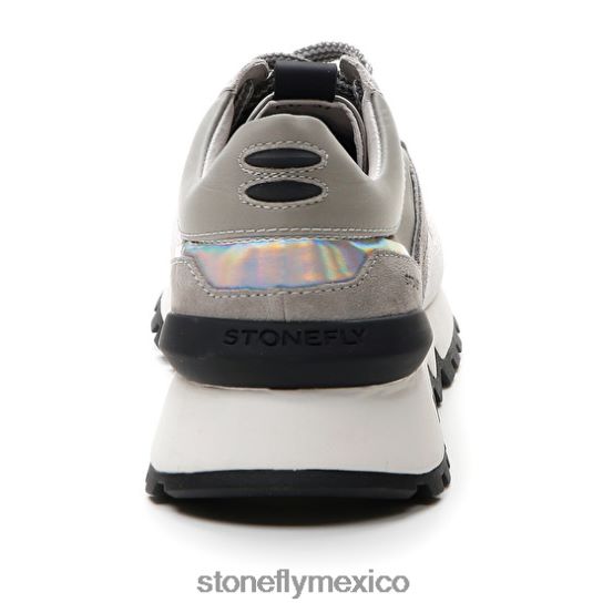 P64Z39 Stonefly mujer simplemente dama 4 velour/textilgris glaciar zapatos