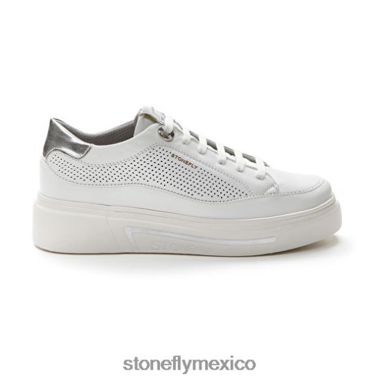 P64Z41 Stonefly mujer allegra 4 napa lthblanco zapatos