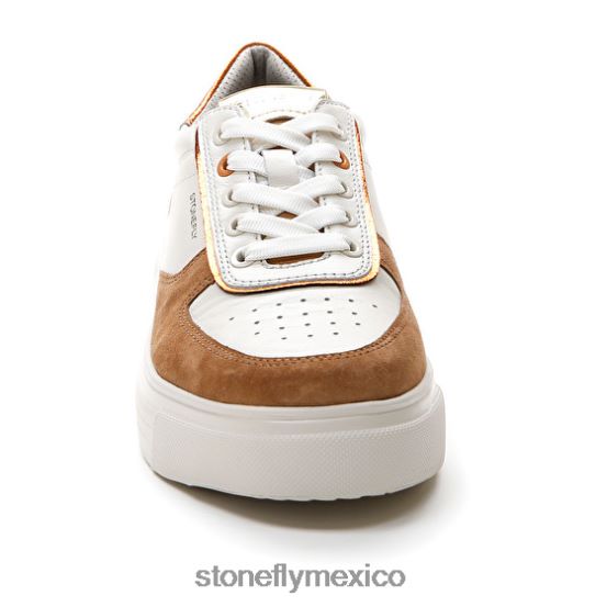 P64Z44 Stonefly mujer allegra 11 terciopelo/napa lthCafe Blanco zapatos