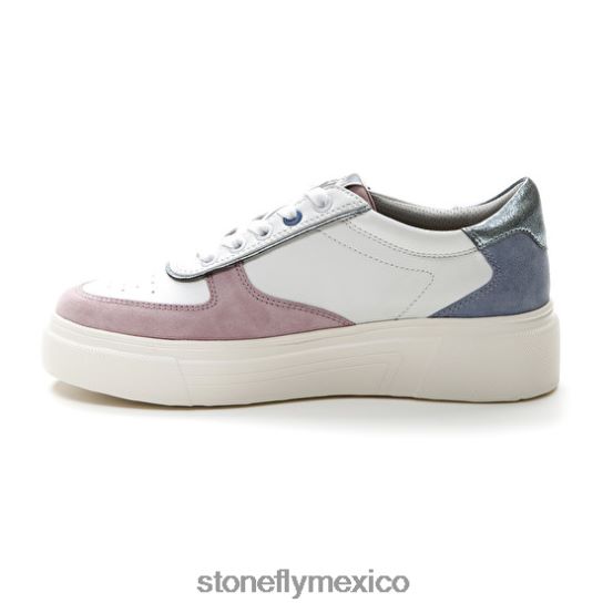 P64Z45 Stonefly mujer allegra 11 terciopelo/napa lthazul/morado/blanco zapatos