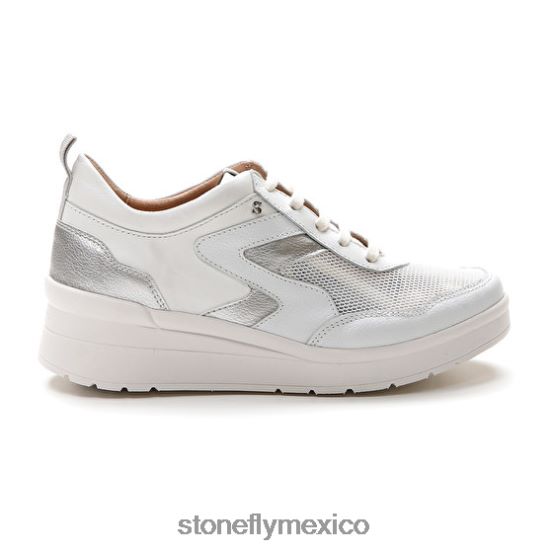 P64Z46 Stonefly mujer crema 45 napa lth/textilblanco zapatos