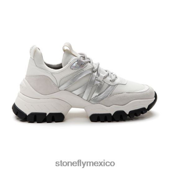 P64Z60 Stonefly mujer twiggy 1 textil/napa lth/terciopeloblanco/astilla zapatos