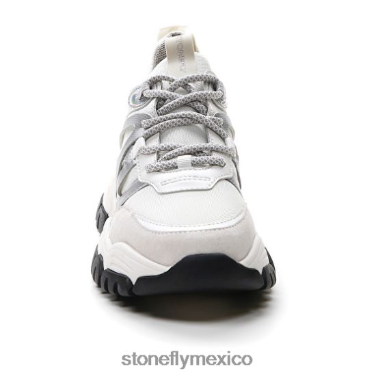 P64Z60 Stonefly mujer twiggy 1 textil/napa lth/terciopeloblanco/astilla zapatos