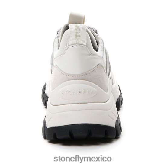 P64Z60 Stonefly mujer twiggy 1 textil/napa lth/terciopeloblanco/astilla zapatos