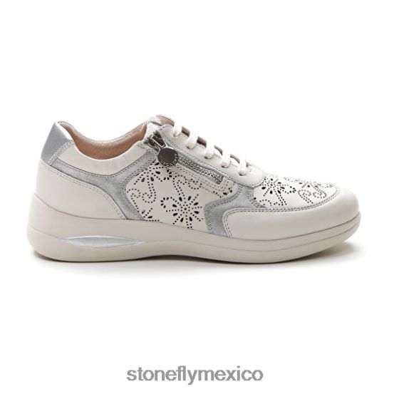 P64Z96 Stonefly mujer aurora 20 napa lthblanco/astilla zapatos