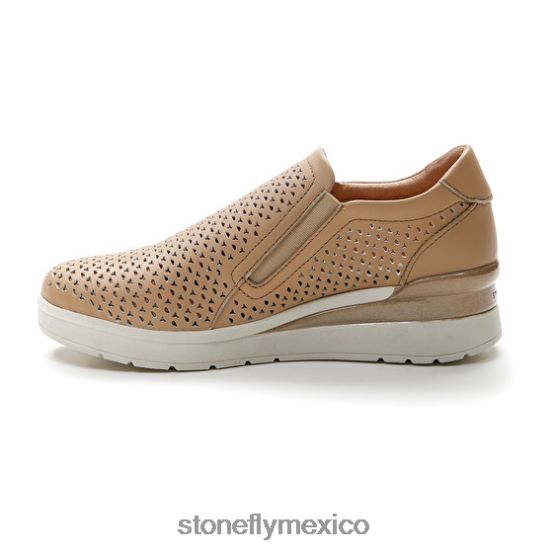P64Z90 Stonefly mujer crema 25 napa lthmarrón claro zapatos