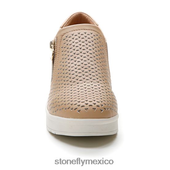 P64Z90 Stonefly mujer crema 25 napa lthmarrón claro zapatos