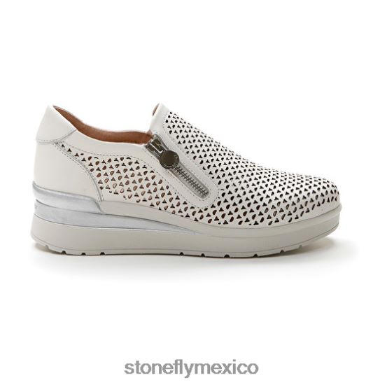 P64Z91 Stonefly mujer crema 25 napa lth346 zapatos