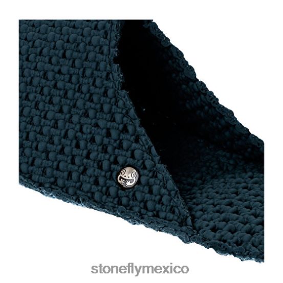 P64Z377 Stonefly unisexo sueñotodo negro/metal plateado 2/gris vapor diapositivas